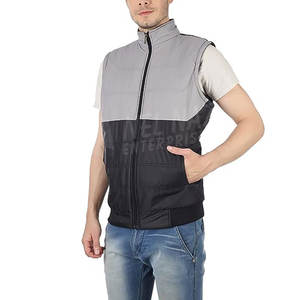 Chaqueta de Plumón sin Mangas para Hombre, Personalizada con MOQ Bajo, Último Diseño, Resistente al Viento e Impermeable, 100% Poliéster, Estilo Urbano, Invierno - Product Image 3