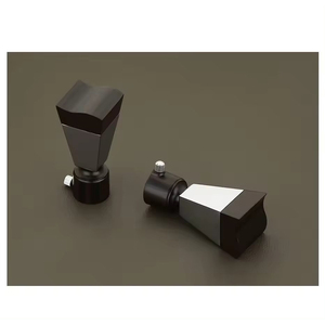 Stylish Home Decorative Aluminium Curtain Pole Rod Durable Using Various Curtain Poles <b>Finials</b> Window Door Decor - Product Image 3