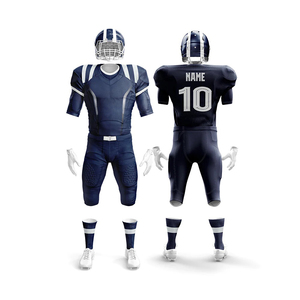 Tenues de football américain personnalisées 2025, maillots élégants et respirants à manches courtes, entièrement personnalisables, broderie, sublimation, grandes tailles - Product Image 3