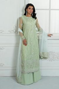 Costumes pour femmes Shalwar kameez de marque en mousseline de très haute qualité avec broderie très fine - Product Image 4