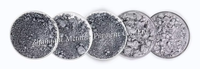 Pâte d'aluminium à base de solvant non-écaillante 25 µm, forme pièce d'argent, emballage fût de 25 kg pour peinture automobile