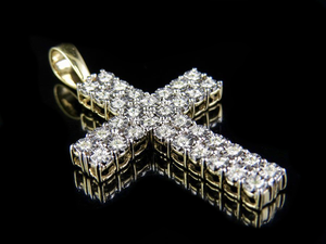 Colgante de Cruz de diamante de moissanita de lujo en S925 plata esterlina Hip Hop joyería religiosa regalo para hombres mujeres estilo cristiano - Product Image 2