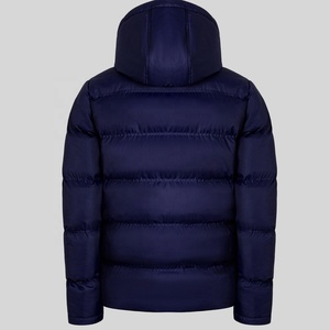 Veste matelassée à capuche imperméable pour homme de qualité supérieure, personnalisée, manches longues, manteau d'hiver, 100% polyester, style streetwear - Product Image 2
