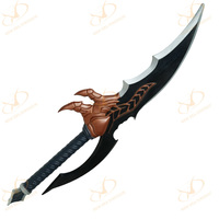 Pedang Prop Cosplay Anime Baru untuk Pesta Halloween - Ukuran Sesuai Pesanan Desain Trendi