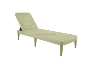 Modern Minimalist Solid Wood Foldable Outdoor Furniture Sun Loungers for Poolside Bedroom Hotel Use From Indonesia - Product Image 2