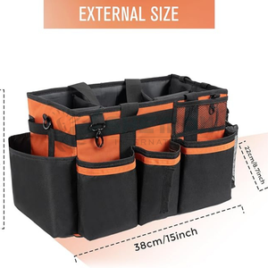 Sac de toilettage étanche pour chevaux avec compartiments et poches à fermeture éclair Léger et facile à transporter Organisateur de toilettage à vendre - Product Image 4