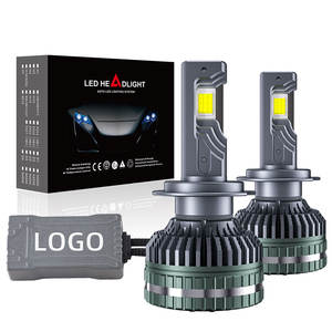 Bombilla LED para Coche de 400W 50000LM Súper Brillante H1 H3 H4 H7 H11 9005 9006 9012 Faros Delanteros LED para Automóvil - Product Image 1
