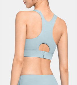 Ropa interior directa de fábrica, Sujetador deportivo sin costuras de apoyo en la espalda hermosa, ropa de yoga personalizada para mujeres atletas - Product Image 3