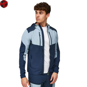 Conjunto de Chándal Deportivo de Nailon Personalizado al por Mayor con Etiqueta Privada, Chaqueta con Cremallera y Pantalones de Nailon, Conjunto Cortavientos - Product Image 3