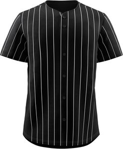 Wholesale Custom Pinstripe <b>Baseball</b> & Softball Jerseys Sublimated Plain Design for Men Manufactured Sialkot <b>Baseball</b> Jersey - Product Image 1