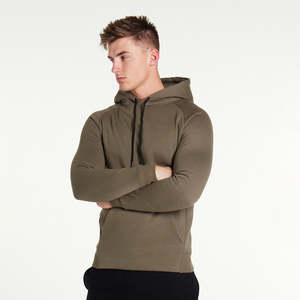 Vêtements de sport Slim Fit OEM/ODM pulls à capuche pour hommes 280-480 GSM sweat à capuche thermique lourd Streetwear respirant et respectueux de la peau - Product Image 1