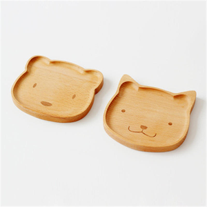 Vaisselle de table en bois moderne, durable, de formes variées, écologique, avec un design animalier, pour la vente en gros - Product Image 2