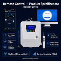 Controlador de Motor Remoto 4G CA 380V Trifásico de hasta 30kW con Monitoreo por Aplicación Móvil y PC para Integración con Panel de Control