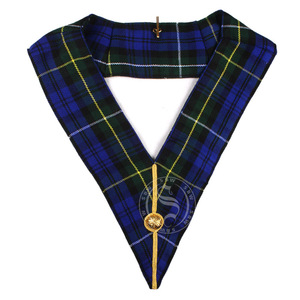 Craft Provincial Full Dress Collar Freemasonry Regalia Collar con recorte para uniformes masónicos - Product Image 2