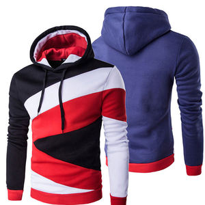 Sudadera con capucha de mezcla de poliéster/algodón de invierno para hombre, Sudadera ligera ecológica transpirable suave para gimnasio y ropa de calle - Product Image 1