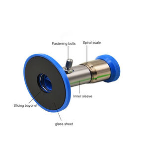 SS Fabrication de plantes biologiques microtome trancheuse à main pour les étudiants en équipement de laboratoire scolaire - Product Image 1