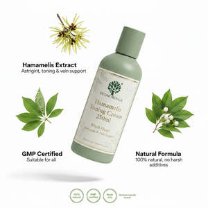 Loción Corporal Astringente Tonificante de Hamamelis de 250 ml, Hidratación Profunda, Fórmula Natural, Dermatológicamente Probada, Marca Privada OEM, Italia - Product Image 3