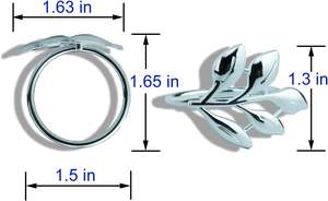Servilletero de aluminio duradero 6 piezas con revestimiento resistente al calor para catering al aire libre disponible a precio de exportación - Product Image 6
