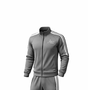 Survêtement de jogging en molleton respirant de haute qualité, personnalisé, noir, 100% coton, grande taille pour hommes, écologique - Product Image 2