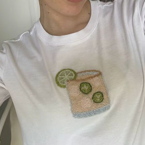 Pendientes de Bisutería Unisex con Cuentas de Semillas Hechas a Mano, Estilo Clásico, Dulce y Fresco, con Bordado, para Fiestas - Product Image 1