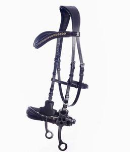 Cabestros de caballo de cuero de excelente calidad, elegantes y duraderos para disfrutar de deportes de lujo de larga duración - Product Image 1