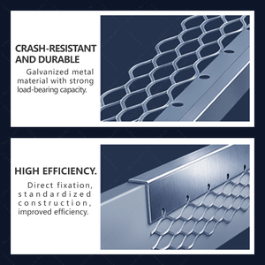 Perfil de Protección de Esquinas para Paneles de Yeso, Galvanizado, Recubrimiento Delgado, para <span class=keywords><strong>Enlucido</strong></span> - Product Image 4