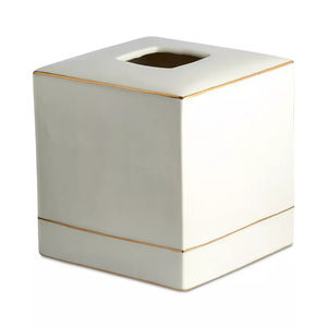 Porte-serviettes en métal de forme carrée parfait pour la vaisselle de cuisine et le porte-mouchoirs pour une organisation de salle à manger élégante - Product Image 1