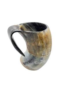 Craftshub authentique Style médiéval corne de boeuf tasse à la main écologique gobelet à bière finition brillante naturelle verres promotionnels - Product Image 2