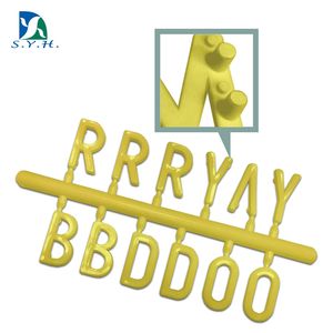 Populares letras de clavija de plástico de 3/4 pulgadas para tablero de letras 424 caracteres - Product Image 4
