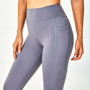 2022 Etiqueta Privada logotipo personalizado Color Patchwork ropa deportiva conjuntos de Yoga Fitness mujer ropa gimnasio conjunto de Yoga - Product Image 5