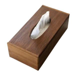 Caja de pañuelos de madera maciza de alta calidad, soporte de pañuelos de madera decorativo para interiores minimalistas, casa, oficina y restaurante - Product Image 2