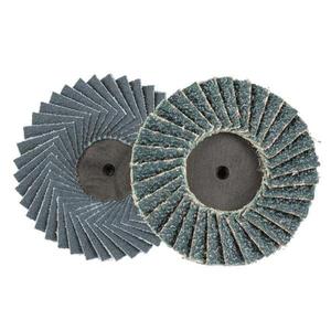 Disco de aleta de circonio AB5090 con abrasivos de liberación rápida macho y discos de lijado de fibra - Product Image 1