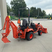 Tracteur Diesel Sous-Compact Kubota BX25D 4x4 Haute Efficacité Avec Chargeur Frontal et Rétrocaveuse Matériel Agricole Prêt à Expédier