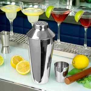 Top Selling Stainless Steel Professional Bartender Cocktail <b>Shaker</b> for Martini Mojito Alcohol Mixture <b>Shaker</b> <b>Bottle</b> - Product Image 2