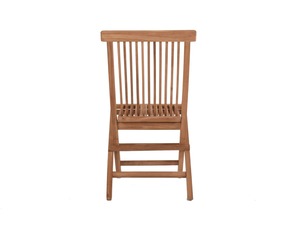 Vente en gros de chaise de jardin pliable de luxe en bois de teck massif chaise pliante d'extérieur moderne et imperméable pour la plage et le patio - Product Image 5