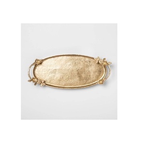 Bandejas para servir de acero inoxidable de tamaño personalizado Mesa decorativa de tendencia para el hogar Boda Comedor Estilos personalizados - Product Image 5