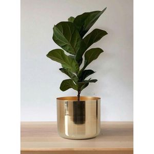 Maceta Grande de Metal para Exteriores, para Plantas de Patio, Decoración de Interiores de Lujo para el Hogar, Hotel, Restaurante - Product Image 4