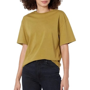 Servicio OEM venta al por mayor personalizado nuevo diseño moda mujer camiseta alta calidad secado rápido mujeres liso algodón en blanco camisetas - Product Image 3