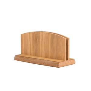 Porte-menu et porte-carte de table en bois pour l'affichage de photos d'entreprise - Product Image 2