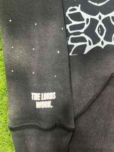 ชุดมีฮู้ดผ้าวรรดิเอทผ้าเฮฟวี่เวทผ้าคอตตอนผ้าวุ่นปักลายแสงแดดปักลายปรับแต่งโลโก้ได้ตามต้องการ - Product Image 5