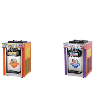 Jts Double Twist Automatische Frozen Fruit Softijs Machine Met Kwaliteit Compressor Lage Prijs 2024