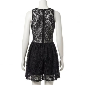 Tissu en dentelle à mailles brodées écologique, matière douce et légère, motif floral en dentelle pour robes, robes de soirée, lingerie, couture - Product Image 3