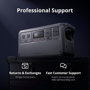 Stazione Portatile DJI Power <span class=keywords><strong>1000</strong></span>, Batteria LiFePO4 1024Wh, Uscita AC 2200W/USB-C 140W, Pannello Solare Ultra-Silenzioso 23db, Backup Domestico - Product Image 5