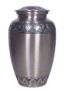 Cremation Brass Urn Ashes Modern Spaniel Six Side Engraved Pet Urn Decorative Metal Cremation Urn Customisation <b>Memorial</b> Urn - Product Image 6