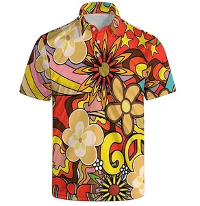 เสื้อโปโลแขนสั้นลำลองของผู้ชายเสื้อโปโลระบายอากาศสีทึบพิมพ์โลโก้ตามสั่ง - Product Image 6