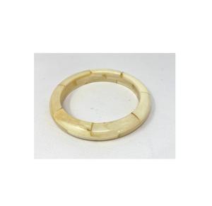 Brazalete de hueso Color marfil hecho a mano mejor pulido tamaño personalizado brazalete de hueso de alta calidad para damas brazalete de joyería - Product Image 4