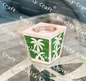 Cadeaux de retour pour le Ramadan et l'Aïd du fabricant : brûleur d'encens en bois Bakhoor, cadeaux perlés par Novelty Craft - Product Image 6