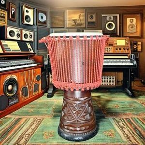 Solobeat Djembe กลอง B20ทำด้วยมือเกรดสูงระดับมืออาชีพคุณภาพฉิ่งเชือกทองแดงปรับขนาดเส้นผ่าศูนย์กลาง50.8ซม. - Product Image 5