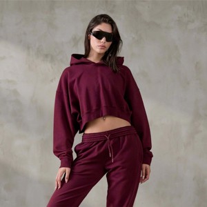 Sudadera con capucha cuadrada de gran tamaño para mujer: cómoda y elegante, perfecta para hacer capas en un clima más fresco o descansar de forma informal - Product Image 6