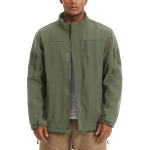 Vestes Softshell Tissées pour Hommes de Haute Qualité Personnalisées OEM en Gros Printemps Imperméables Respirantes Coupe-Vent Tactiques - Product Image 3